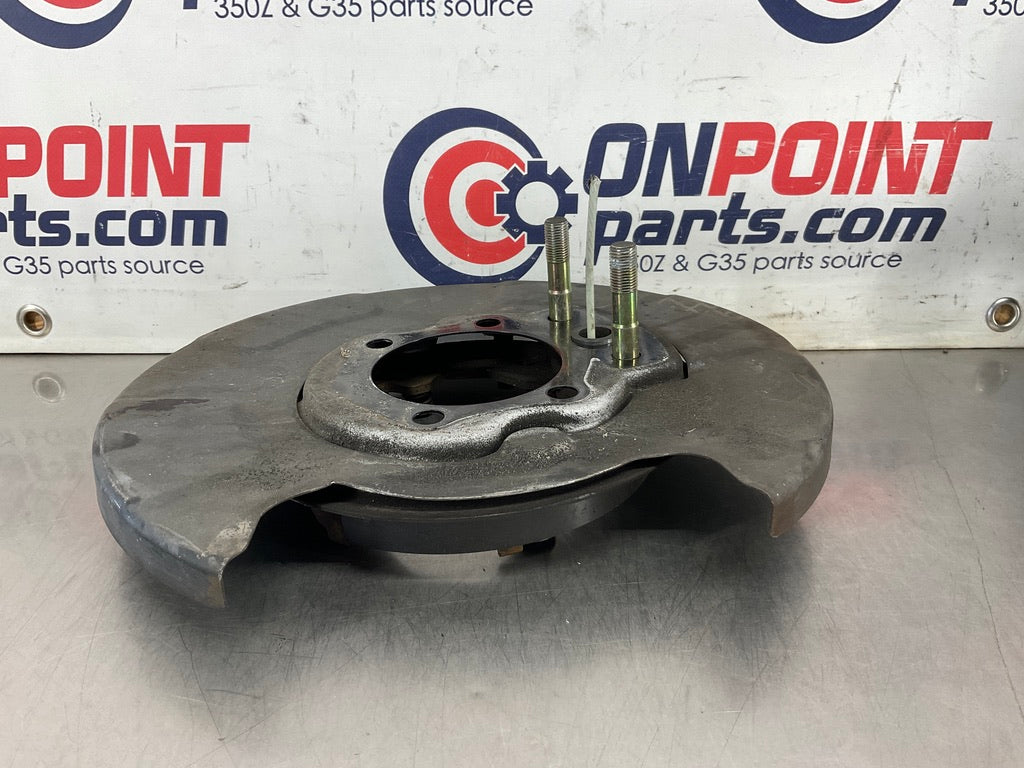 2004 Nissan 350Z Rear Brake Dust Covers Emergency Brake Hardware OEM 14BEQEA - On Point Parts Inc
