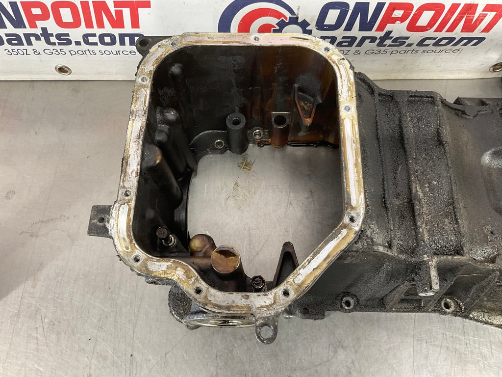 2004 Infiniti G35 VQ35DE Engine Upper Oil Pan OEM 15BE4E0 - On Point Parts Inc