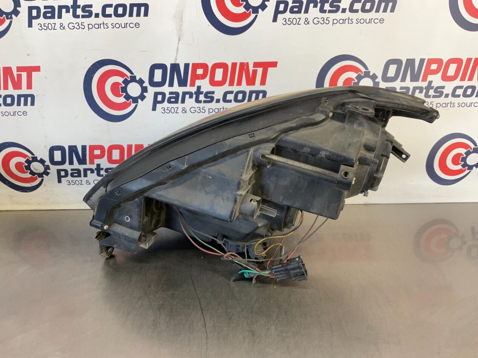 2005 Infiniti G35 Coupe Driver Passenger Smoked Headlights 11BFME2 - On Point Parts Inc