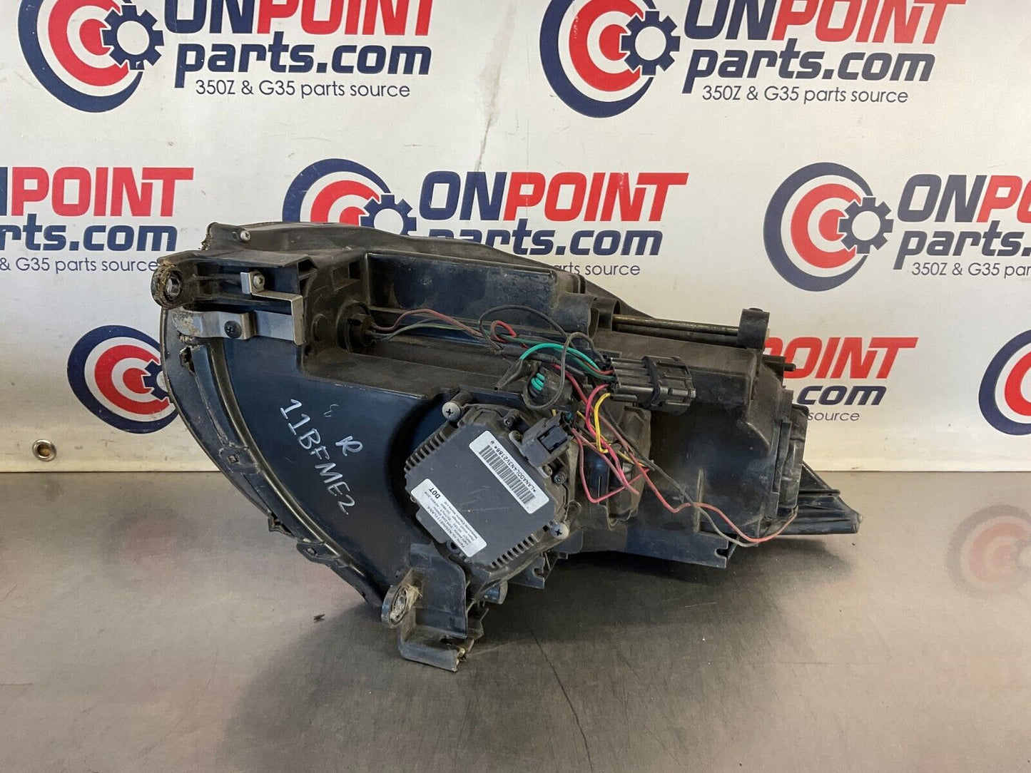 2005 Infiniti G35 Coupe Driver Passenger Smoked Headlights 11BFME2 - On Point Parts Inc