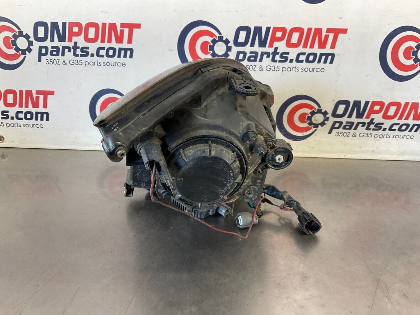 2005 Infiniti G35 Coupe Driver Passenger Smoked Headlights 11BFME2 - On Point Parts Inc