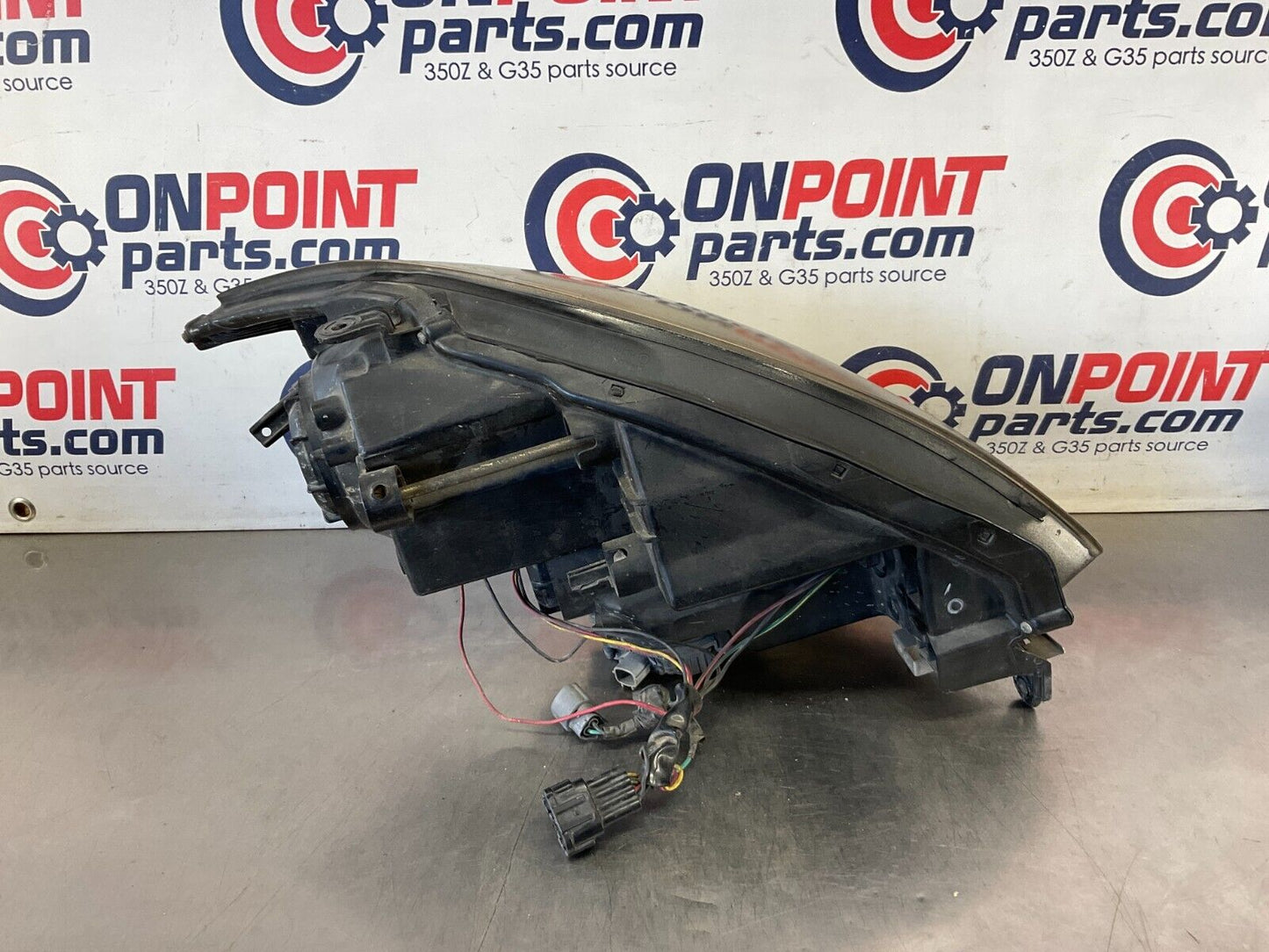 2005 Infiniti G35 Coupe Driver Passenger Smoked Headlights 11BFME2 - On Point Parts Inc