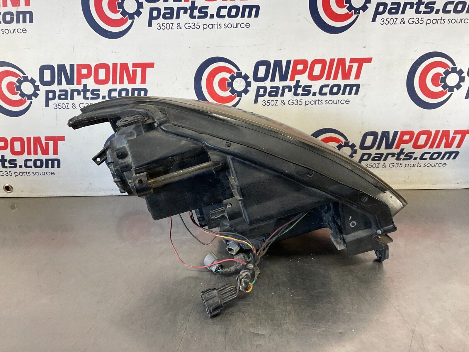 2005 Infiniti G35 Coupe Driver Passenger Smoked Headlights 11BFME2 - On Point Parts Inc