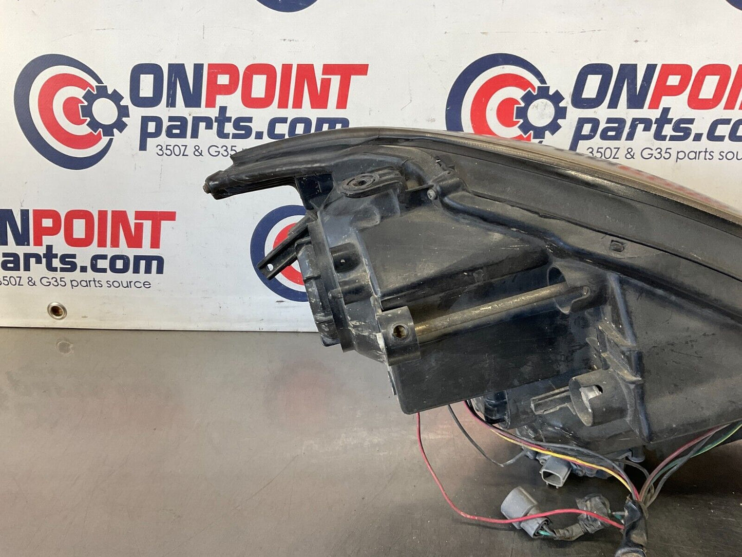 2005 Infiniti G35 Coupe Driver Passenger Smoked Headlights 11BFME2 - On Point Parts Inc