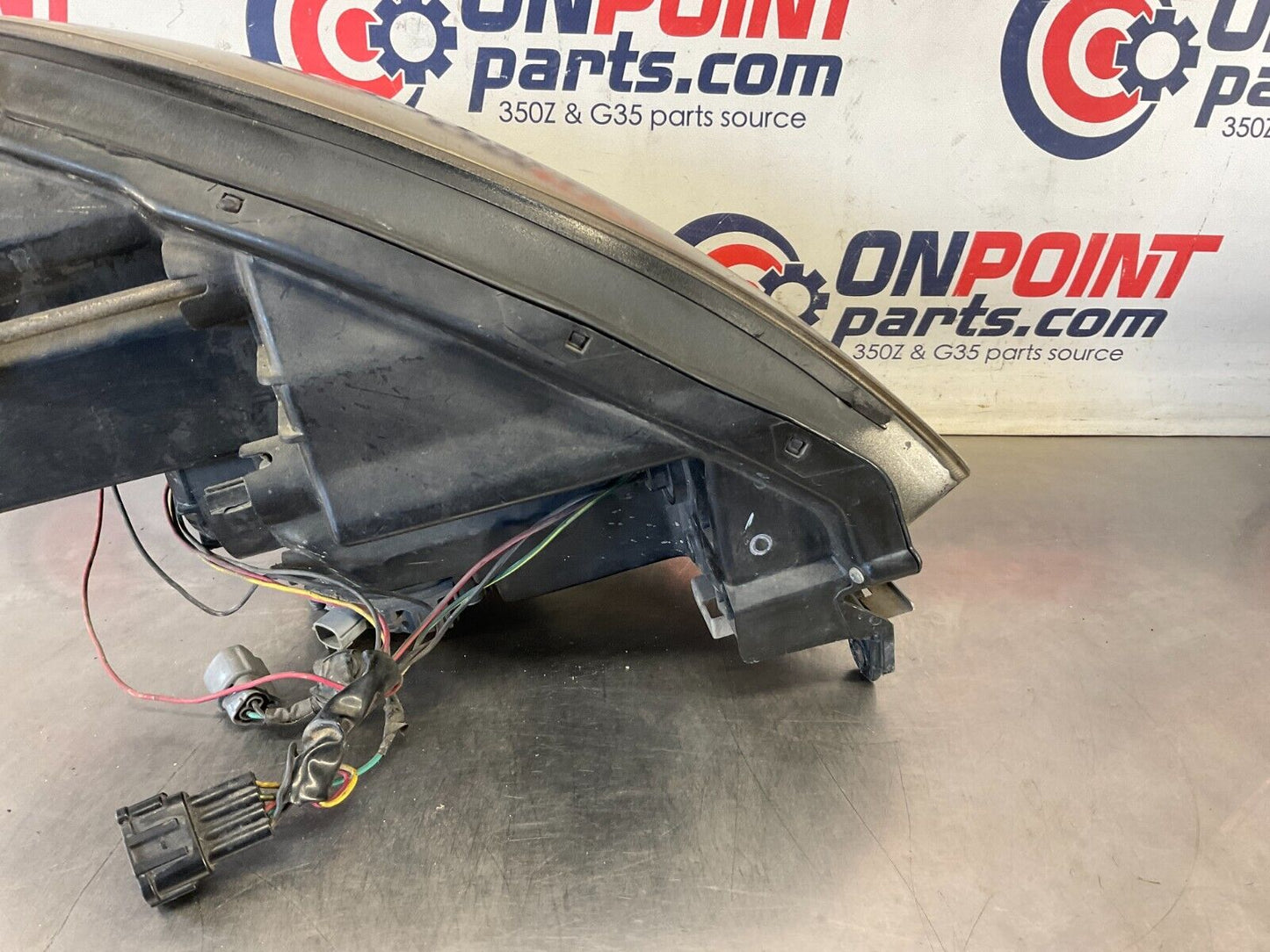 2005 Infiniti G35 Coupe Driver Passenger Smoked Headlights 11BFME2 - On Point Parts Inc