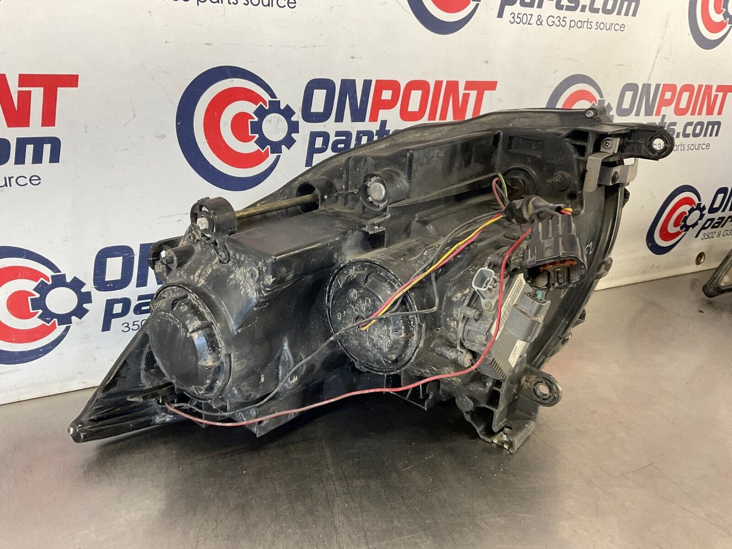 2005 Infiniti G35 Coupe Driver Passenger Smoked Headlights 11BFME2 - On Point Parts Inc