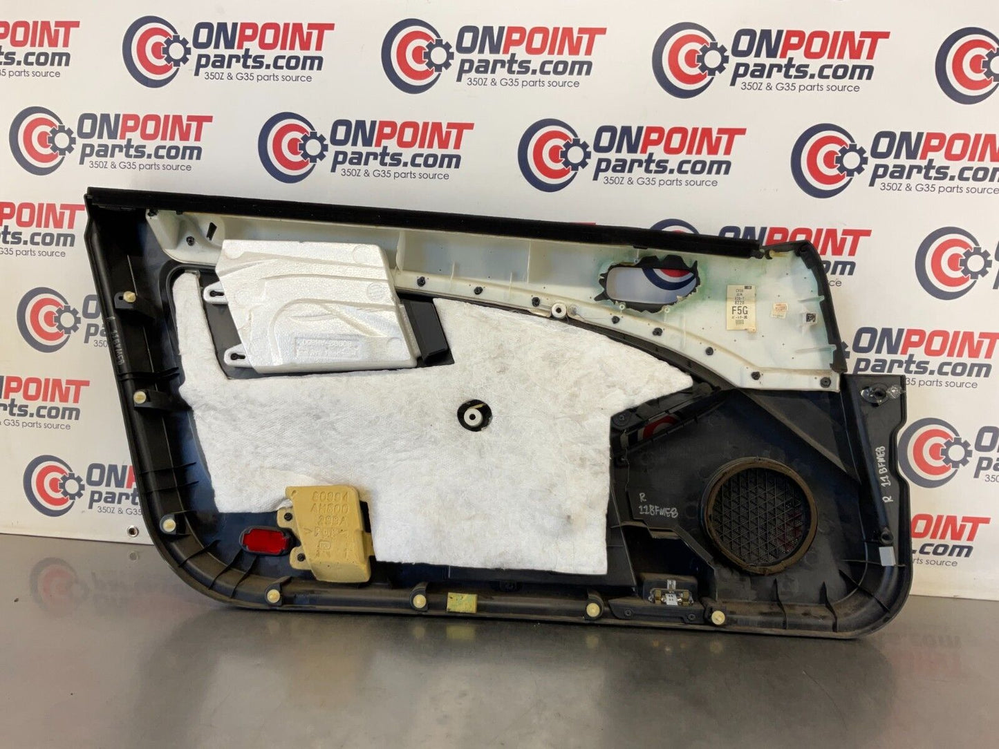 2005 Infiniti G35 Coupe Passenger Right Door Panel 80900 OEM 11BFME8 - On Point Parts Inc