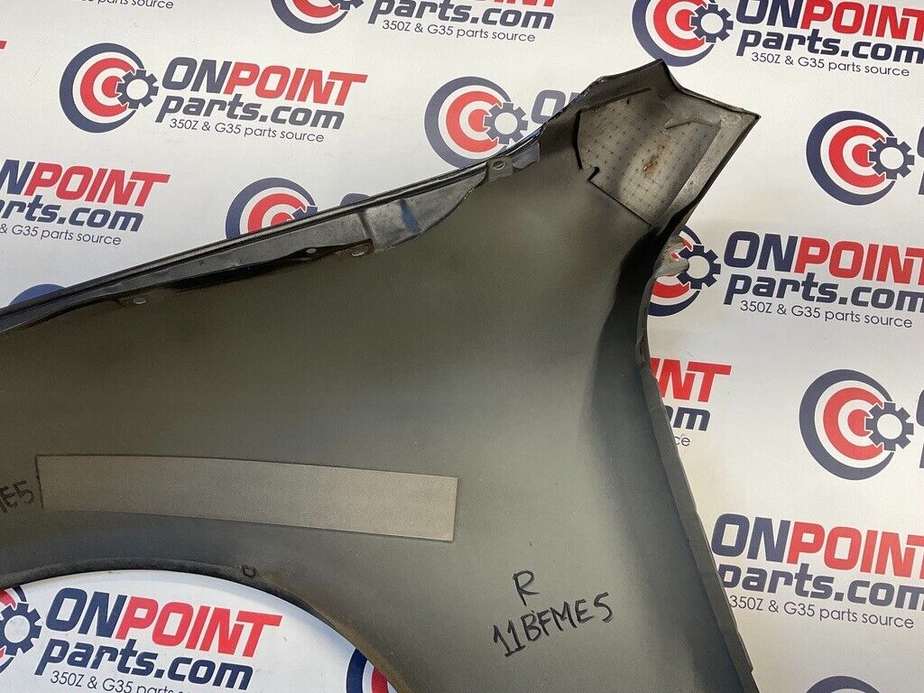 2005 Infiniti G35 Coupe Passenger Right Front Fender OEM 11BFME5 - On Point Parts Inc