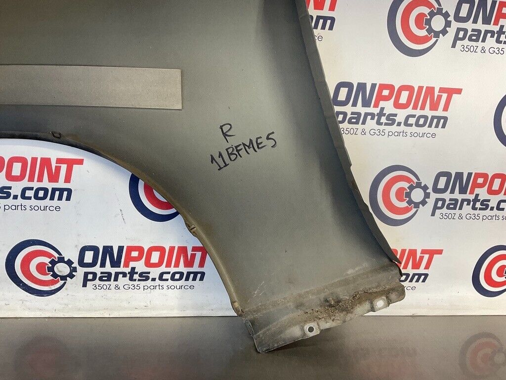 2005 Infiniti G35 Coupe Passenger Right Front Fender OEM 11BFME5 - On Point Parts Inc