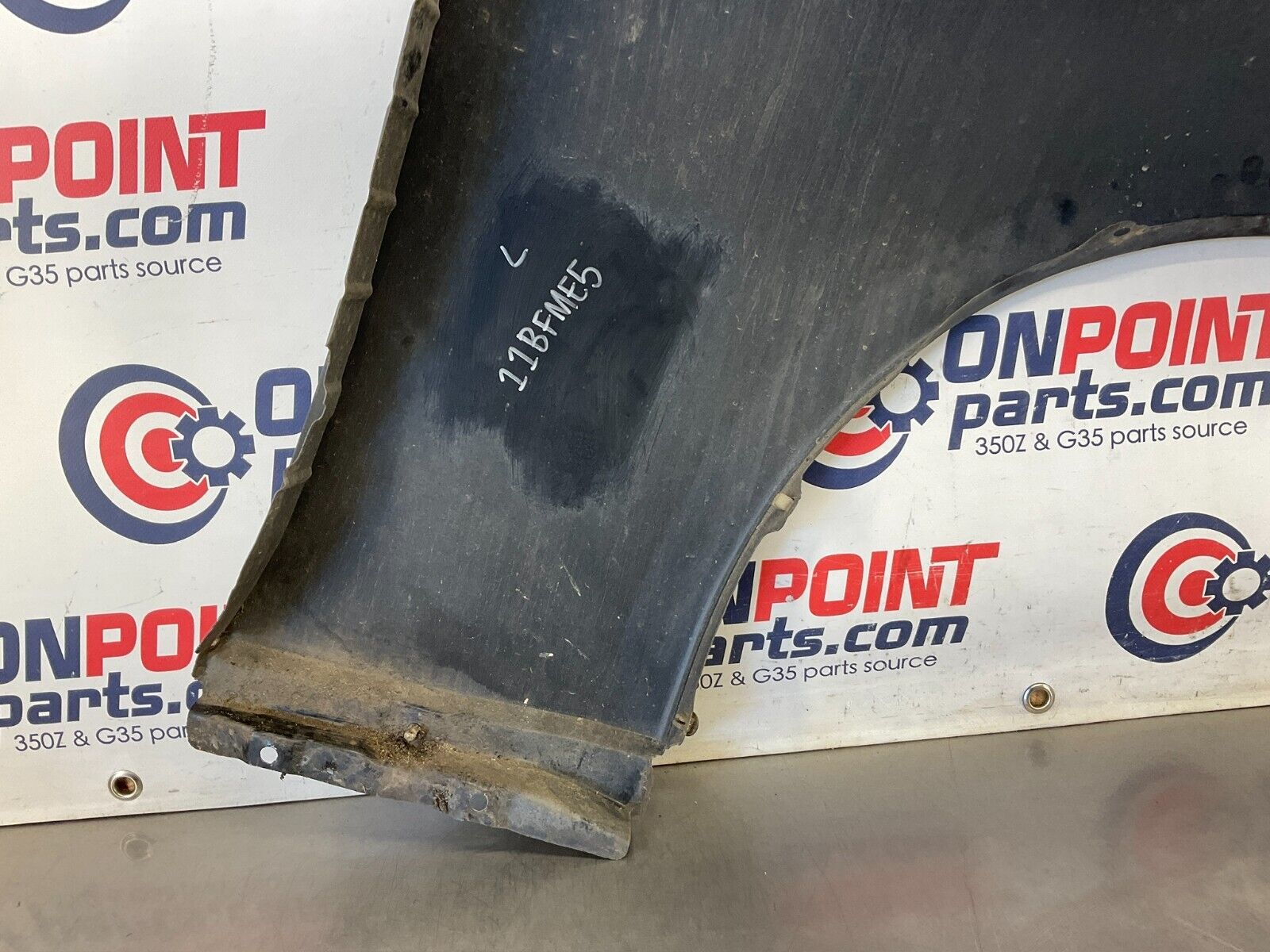 2005 Infiniti G35 Coupe Driver Left Front Fender 11BFME5 - On Point Parts Inc