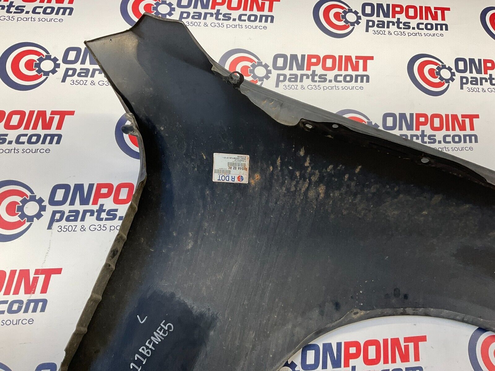 2005 Infiniti G35 Coupe Driver Left Front Fender 11BFME5 - On Point Parts Inc