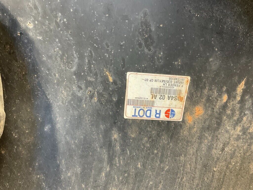 2005 Infiniti G35 Coupe Driver Left Front Fender 11BFME5 - On Point Parts Inc