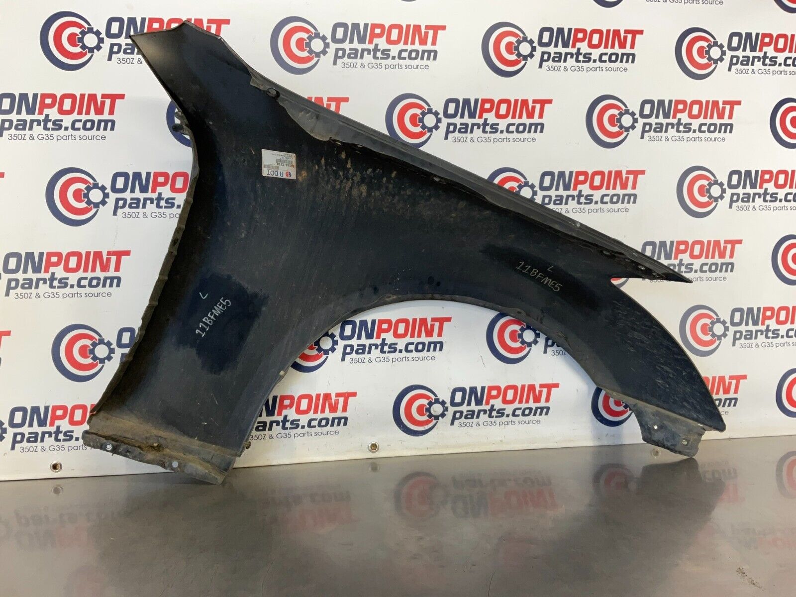 2005 Infiniti G35 Coupe Driver Left Front Fender 11BFME5 - On Point Parts Inc
