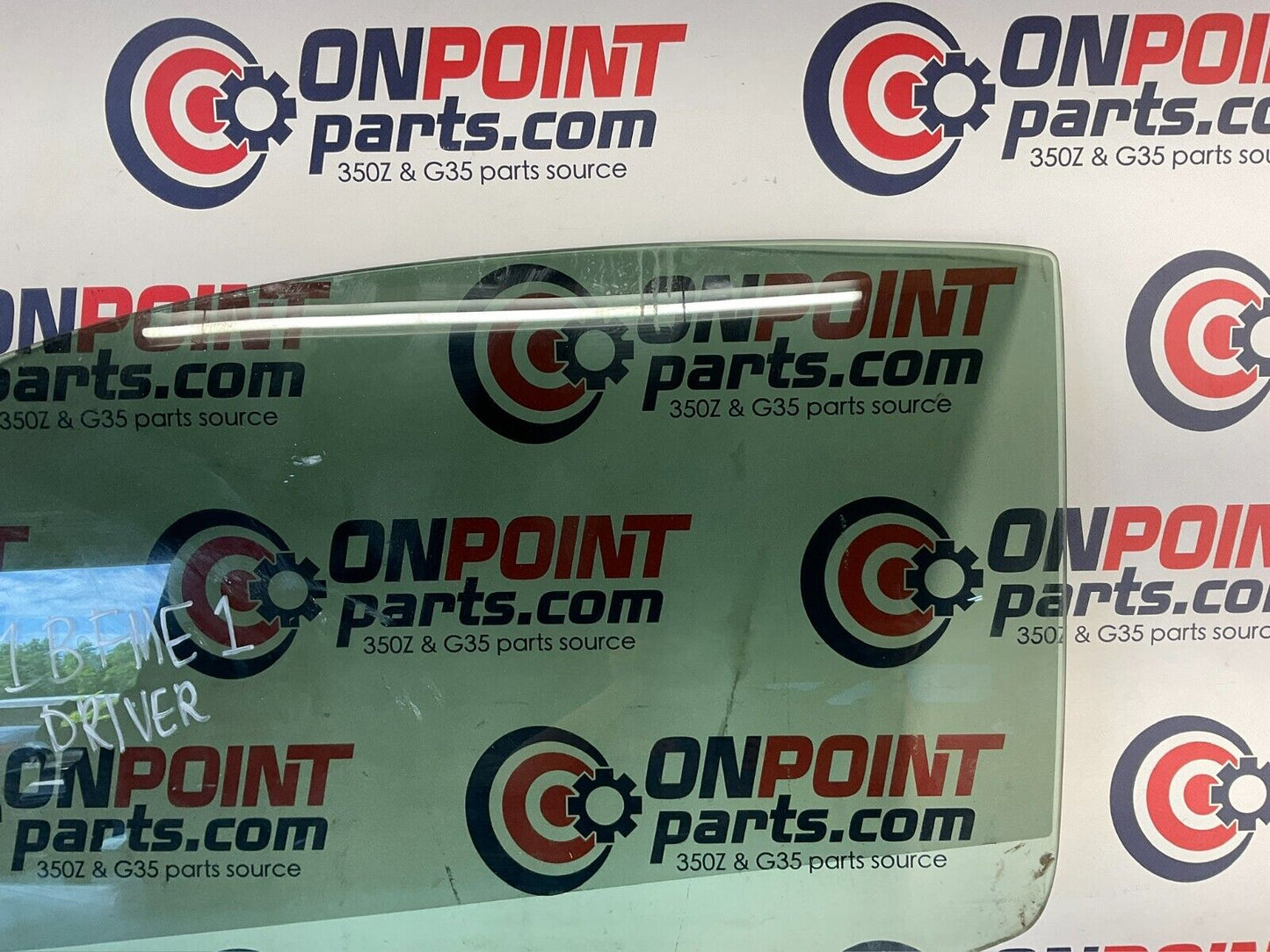 2005 Infiniti G35 Coupe Driver Left Tinted Door Window Glass OEM 11BFME1 - On Point Parts Inc