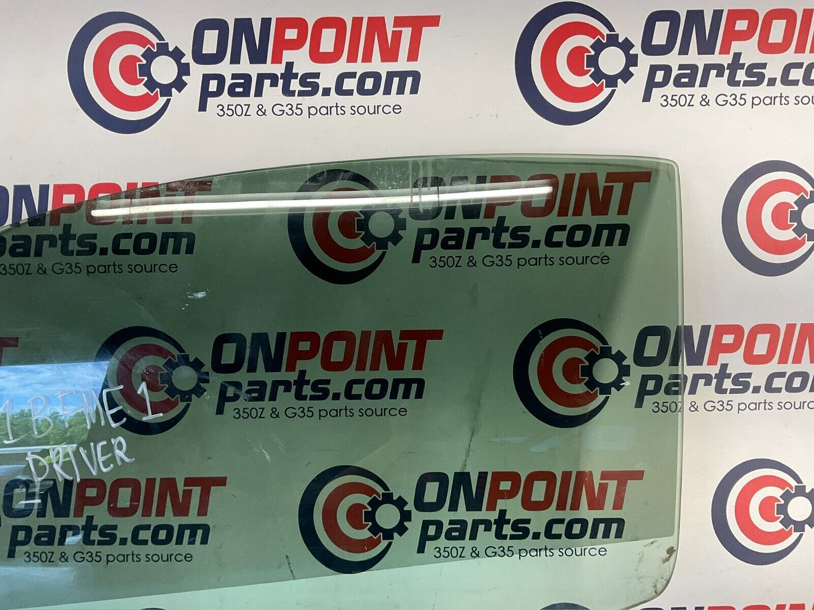 2005 Infiniti G35 Coupe Driver Left Tinted Door Window Glass OEM 11BFME1 - On Point Parts Inc