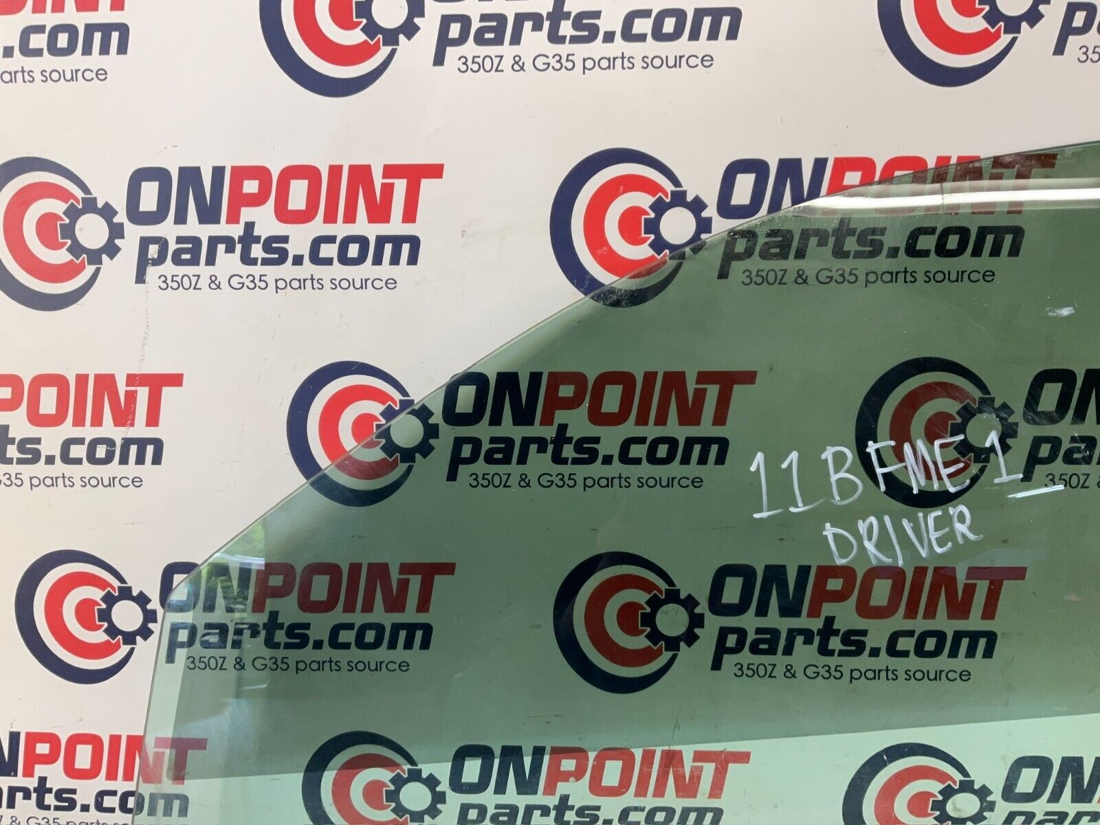 2005 Infiniti G35 Coupe Driver Left Tinted Door Window Glass OEM 11BFME1 - On Point Parts Inc