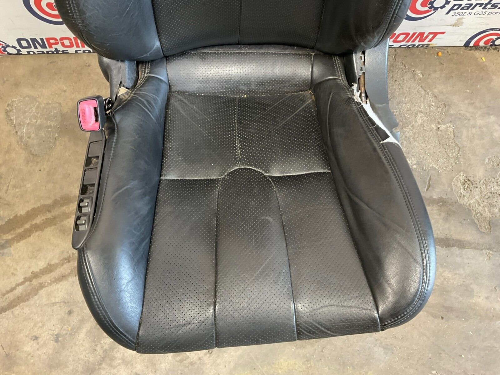 2005 Infiniti G35 Coupe Driver Left Power Leather Seat OEM 11BFME9 - On Point Parts Inc