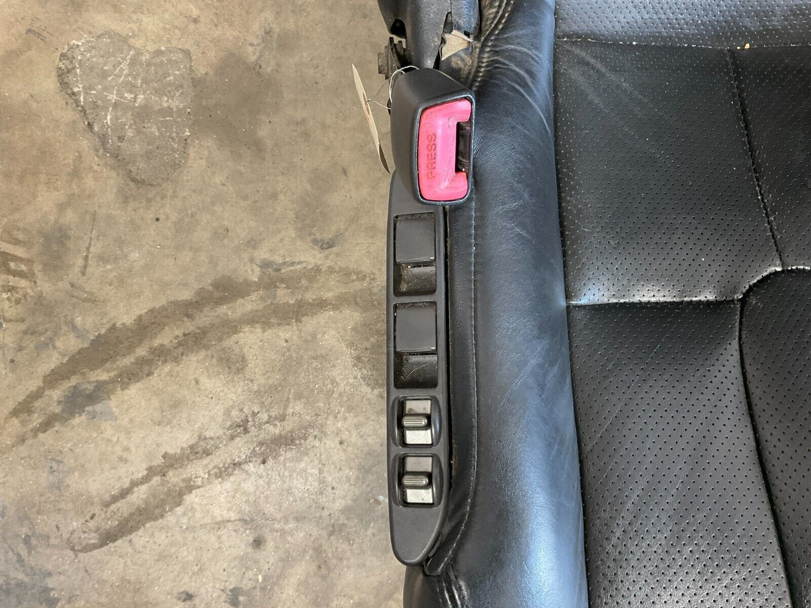 2005 Infiniti G35 Coupe Driver Left Power Leather Seat OEM 11BFME9 - On Point Parts Inc