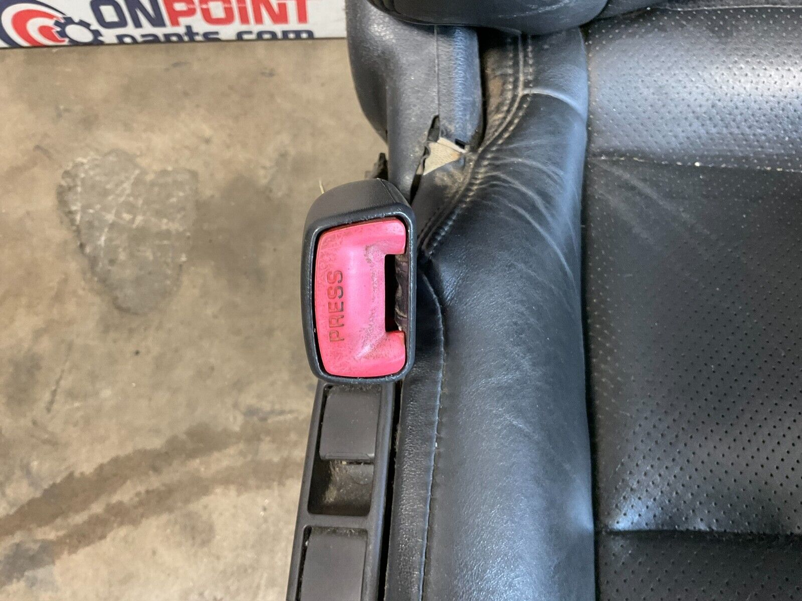 2005 Infiniti G35 Coupe Driver Left Power Leather Seat OEM 11BFME9 - On Point Parts Inc