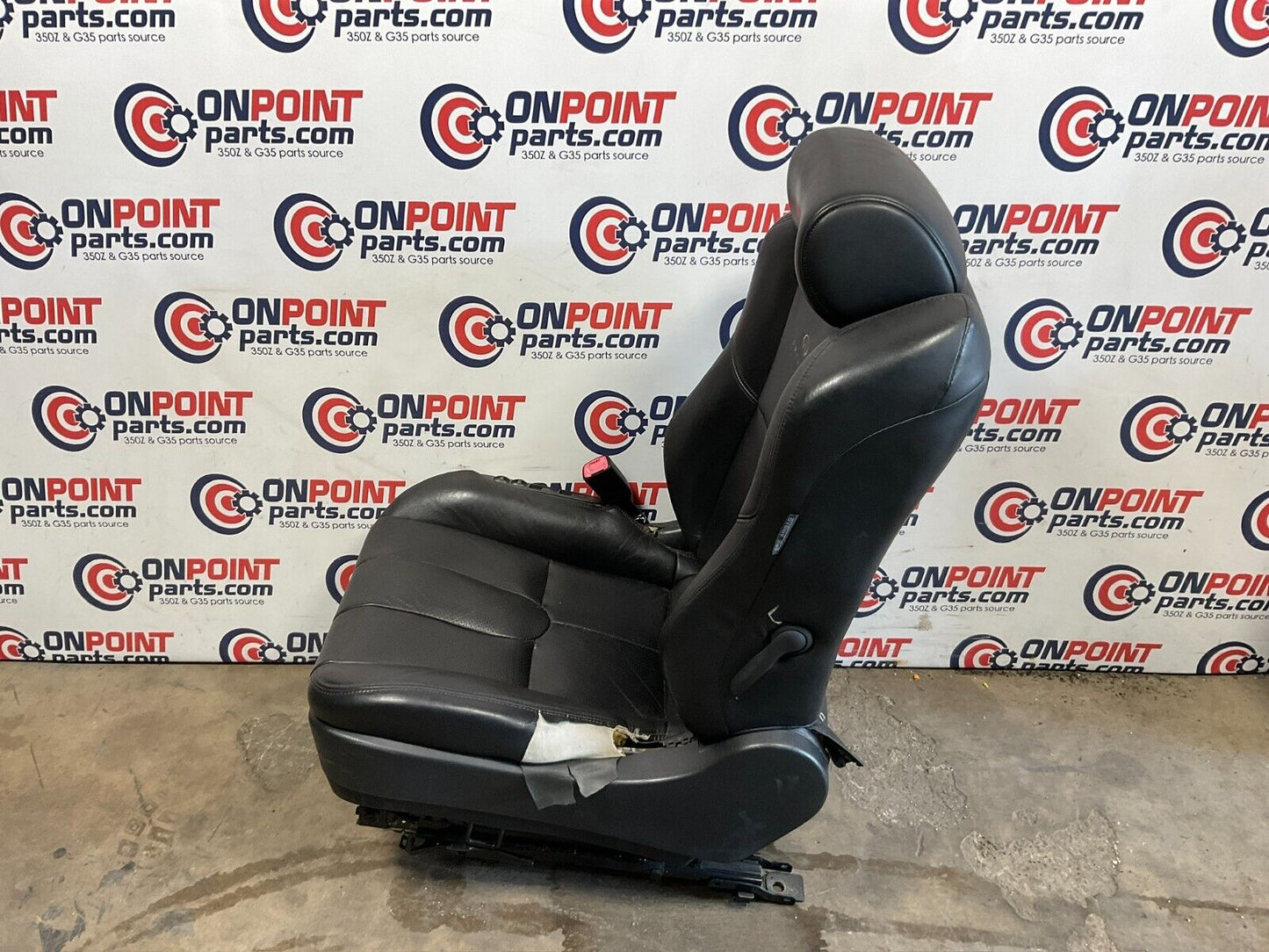 2005 Infiniti G35 Coupe Driver Left Power Leather Seat OEM 11BFME9 - On Point Parts Inc