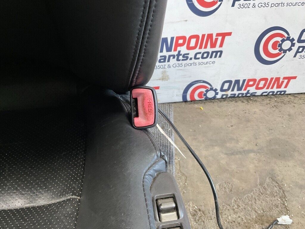 2005 Infiniti G35 Coupe Passenger Right Power Leather Seat OEM 11BFME9 - On Point Parts Inc