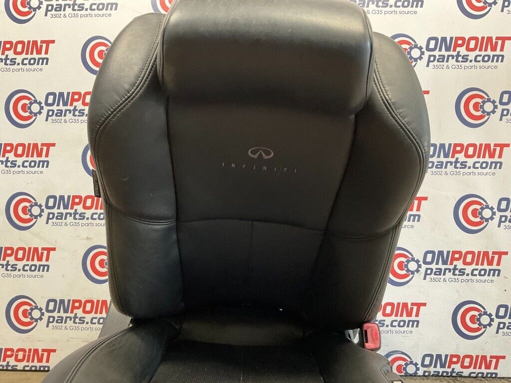 2005 Infiniti G35 Coupe Passenger Right Power Leather Seat OEM 11BFME9 - On Point Parts Inc