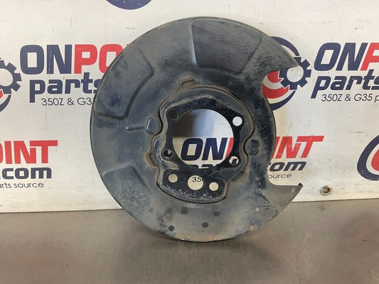 2005 Infiniti G35 Driver Left Rear Brake Dust Cover Baffle Plate OEM 11BFMEG - On Point Parts Inc