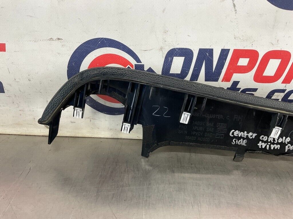 2005 Infiniti G35 Center Console Side Trim Panels Left Right OEM 11BFMEC - On Point Parts Inc