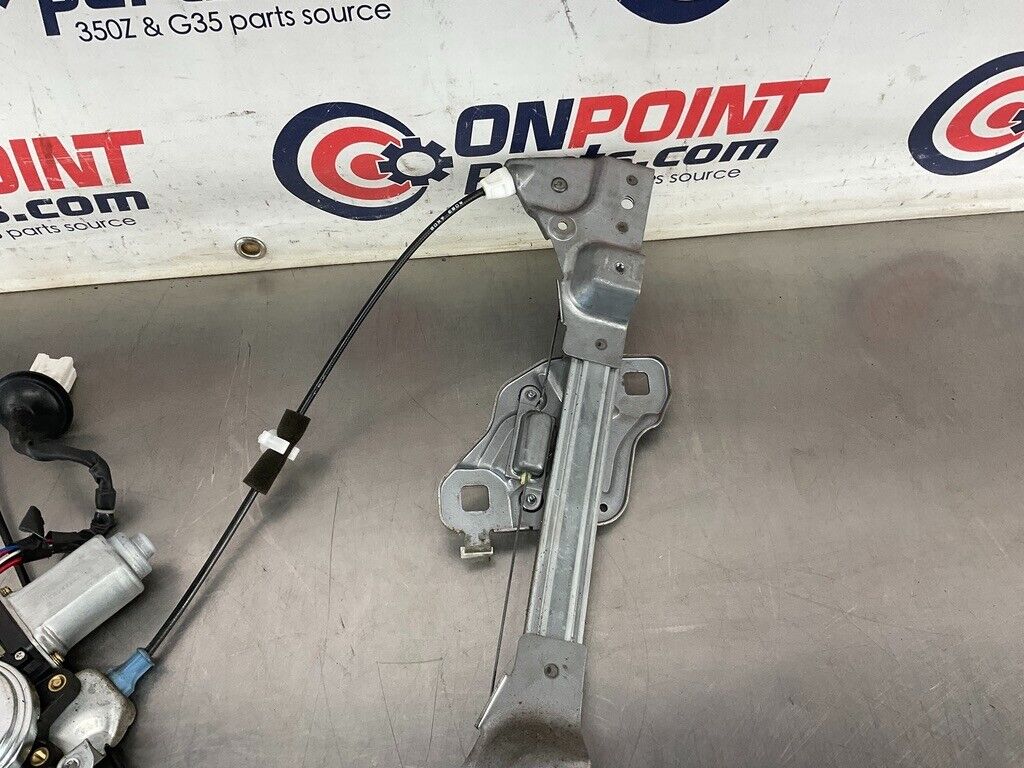 2005 Infiniti G35 Coupe Passenger Right Window Regulator Motor OEM 11BFMEE - On Point Parts Inc