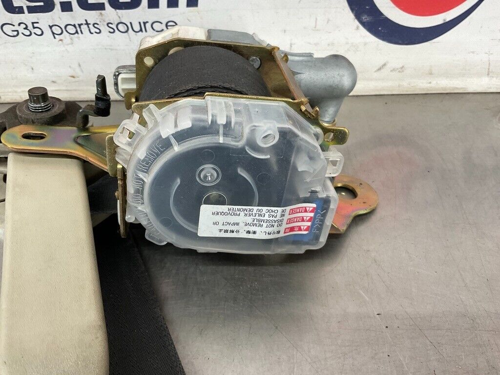 2005 Infiniti G35 Coupe Driver Left Seat Belt Retractor Tensioner OEM 11BFMEA - On Point Parts Inc
