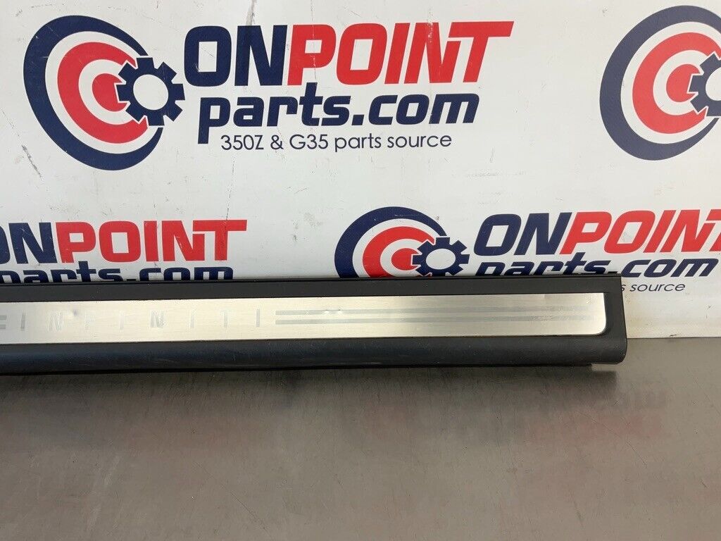 2005 Infiniti G35 Driver Left Door Threshold Kick Plate Trim 76895 OEM 11BFME7 - On Point Parts Inc