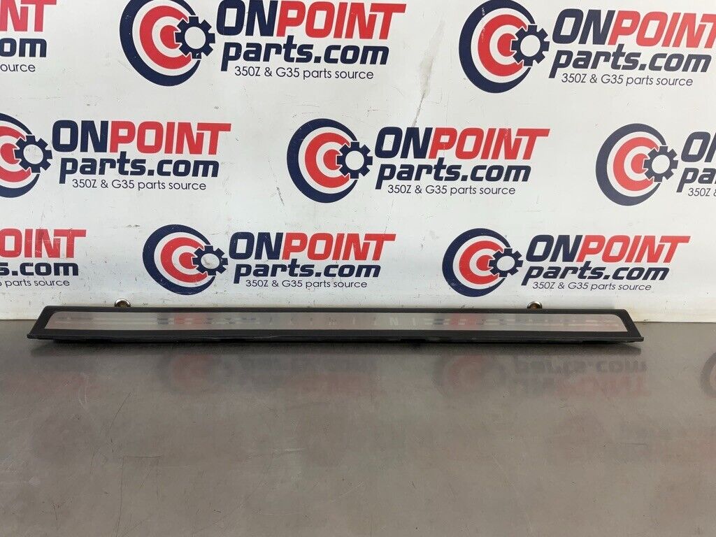 2005 Infiniti G35 Driver Left Door Threshold Kick Plate Trim 76895 OEM 11BFME7 - On Point Parts Inc
