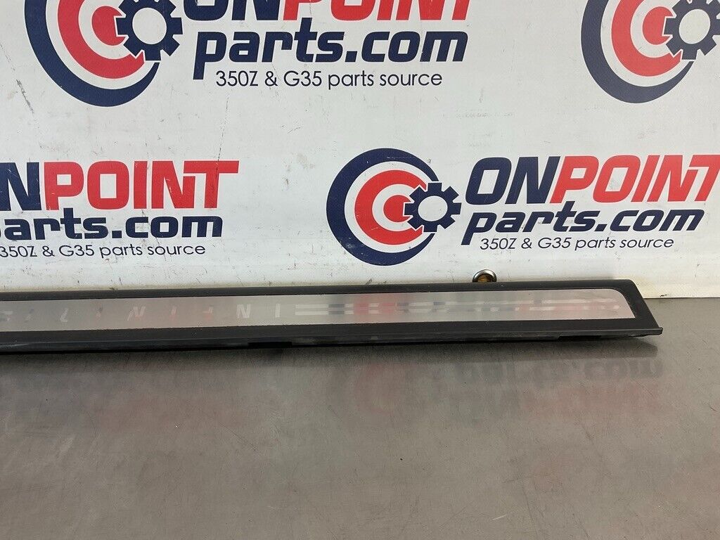 2005 Infiniti G35 Driver Left Door Threshold Kick Plate Trim 76895 OEM 11BFME7 - On Point Parts Inc