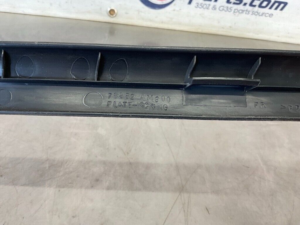 2005 Infiniti G35 Coupe Driver Left Door Threshold Sill Trim 76952 OEM 11BFME7 - On Point Parts Inc