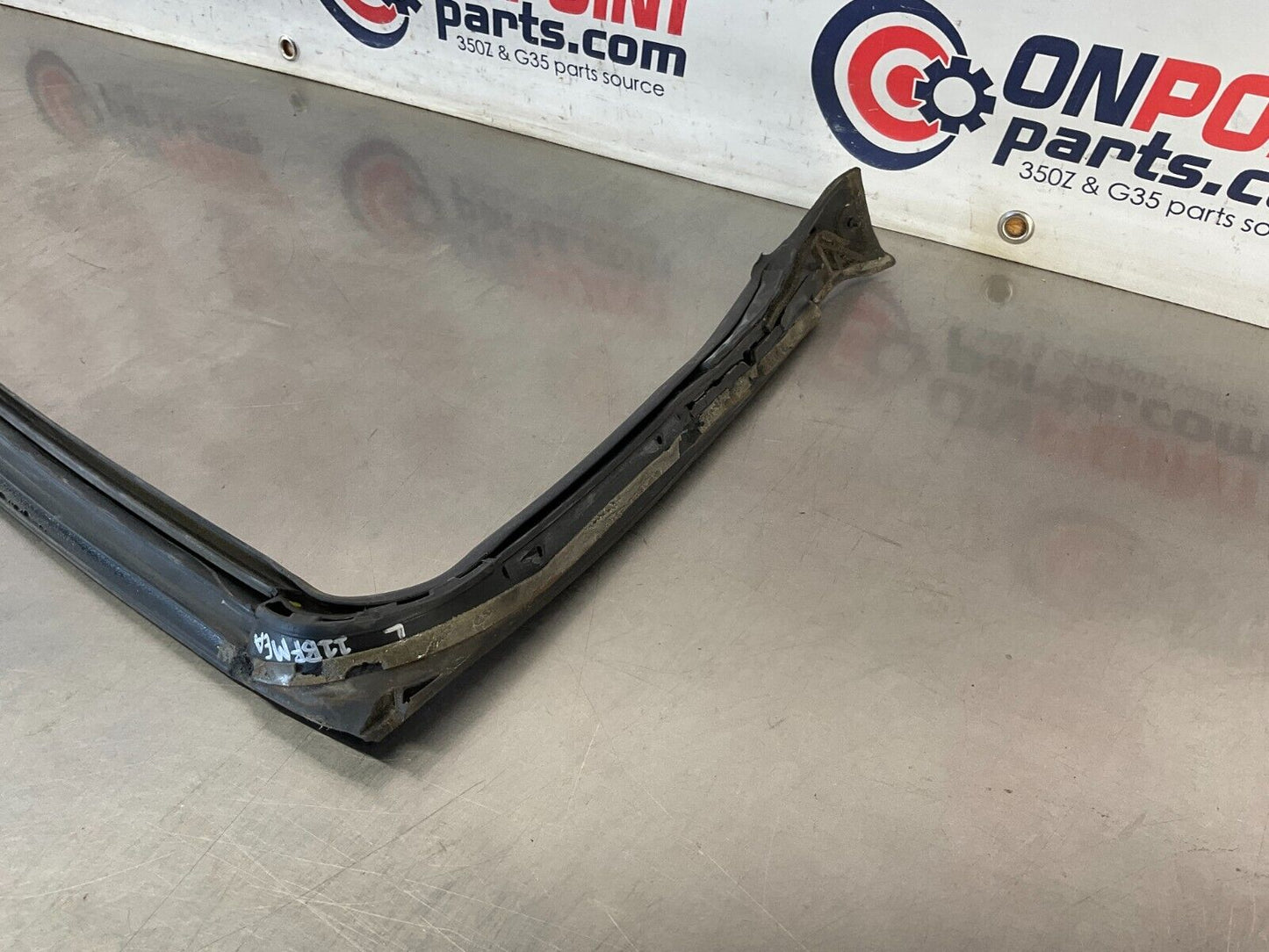 2005 Infiniti G35 Driver Left Exterior A Pillar Weatherstrip Seal OEM 11BFMEA - On Point Parts Inc