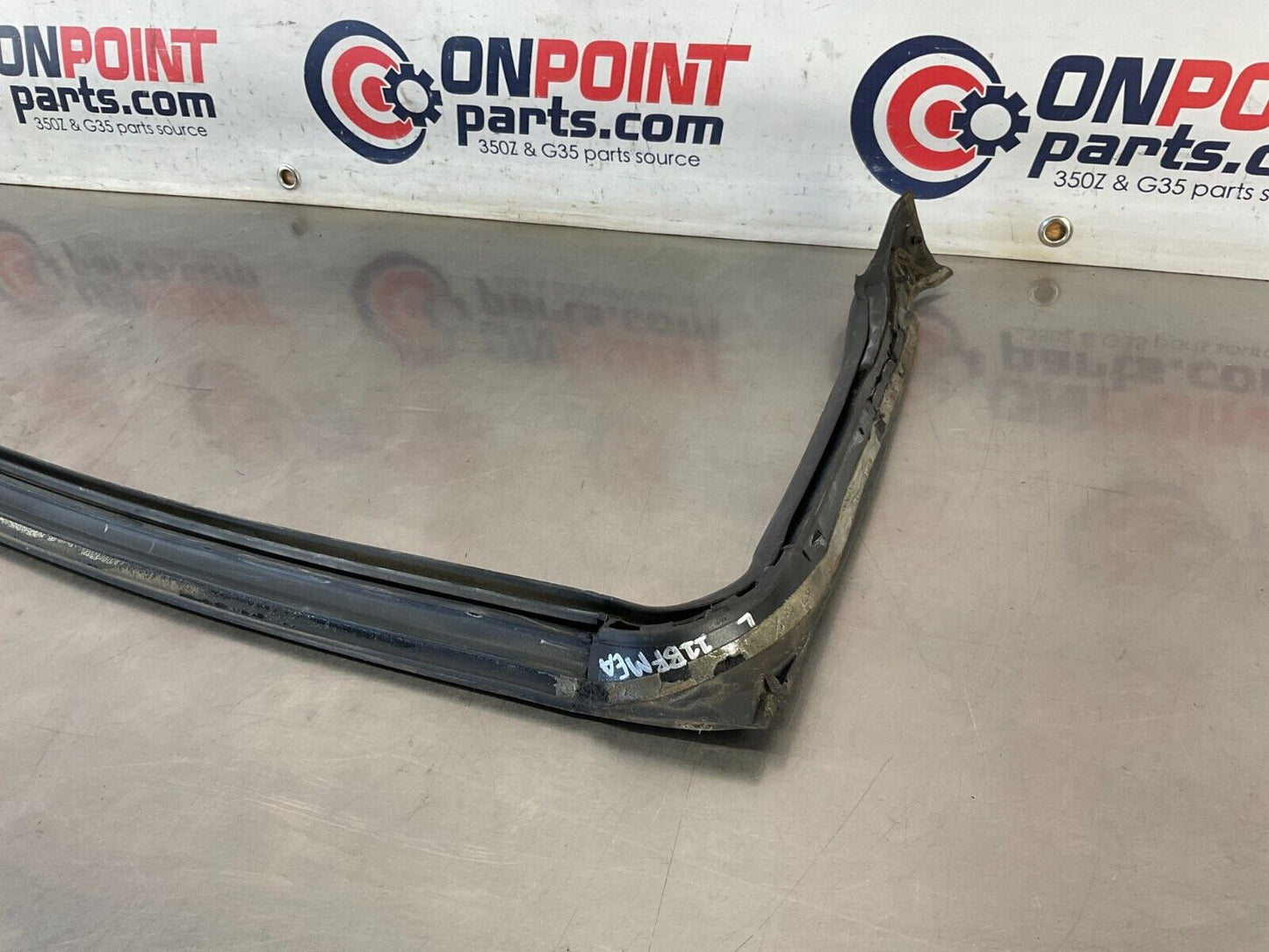 2005 Infiniti G35 Driver Left Exterior A Pillar Weatherstrip Seal OEM 11BFMEA - On Point Parts Inc