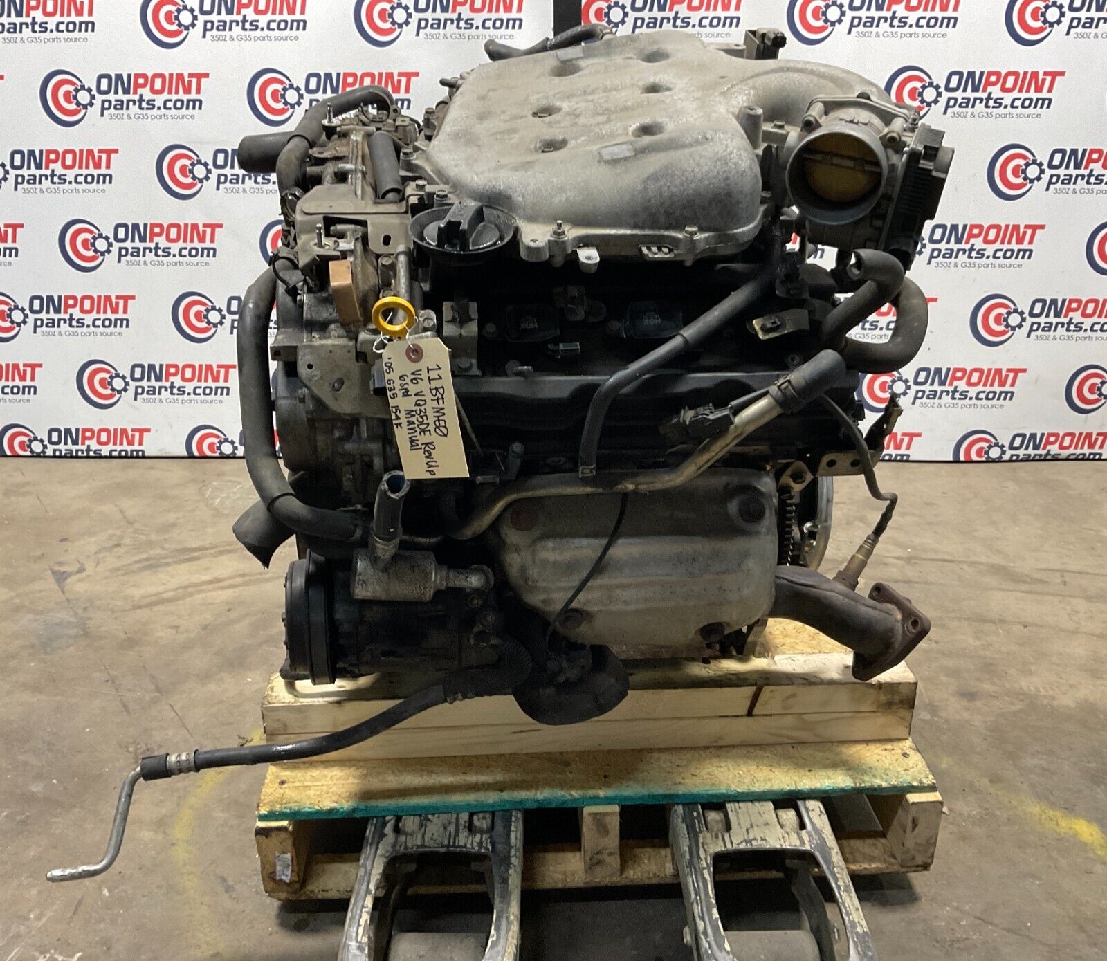 2005 Infiniti G35 V6 VQ35DE RevUp Manual Engine 154k OEM 11BFME0 - On Point Parts Inc
