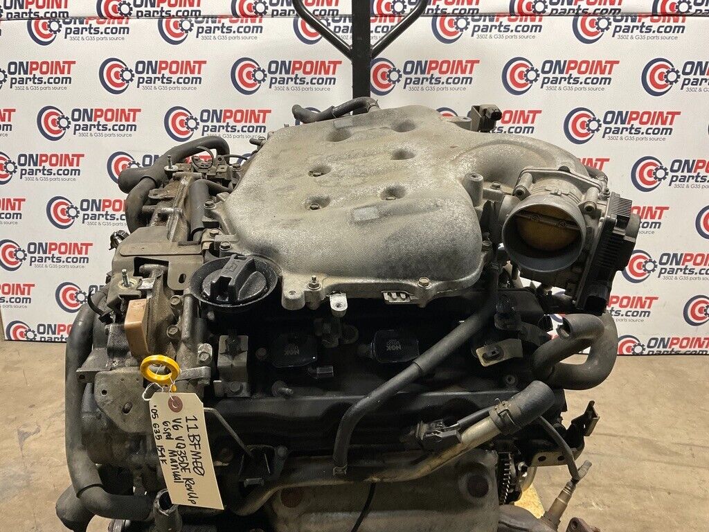 2005 Infiniti G35 V6 VQ35DE RevUp Manual Engine 154k OEM 11BFME0 - On Point Parts Inc