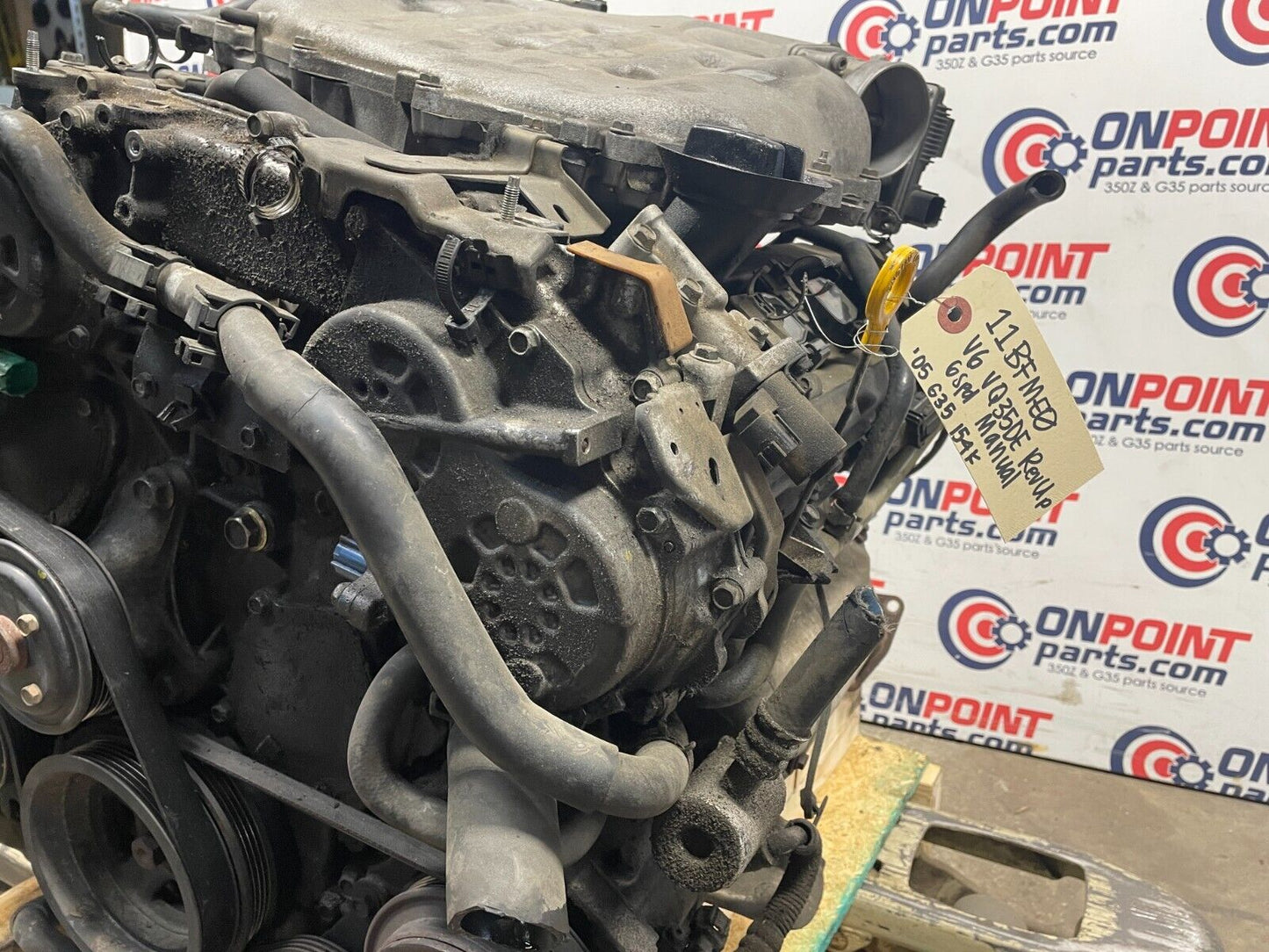 2005 Infiniti G35 V6 VQ35DE RevUp Manual Engine 154k OEM 11BFME0 - On Point Parts Inc