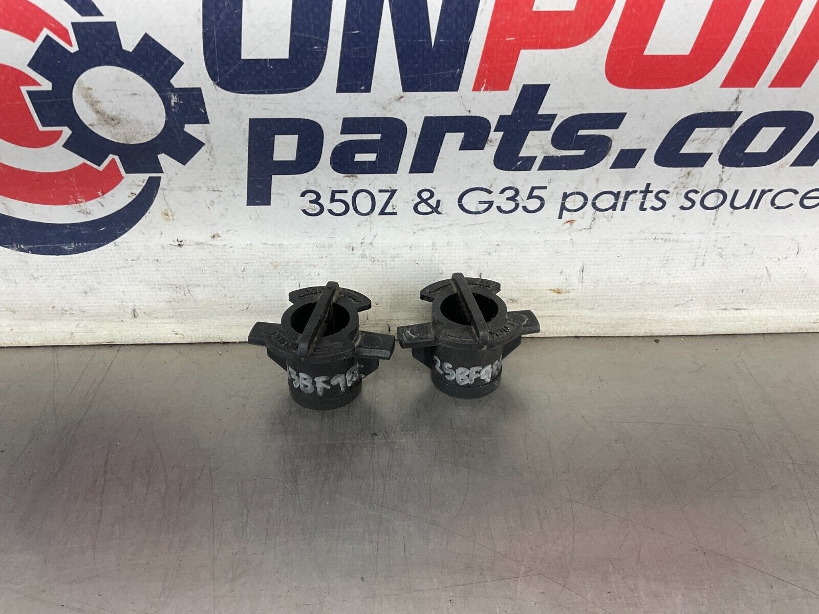 2004 Nissan 350Z Front Upper Radiator Support Locks OEM 25BF9EC - On Point Parts Inc