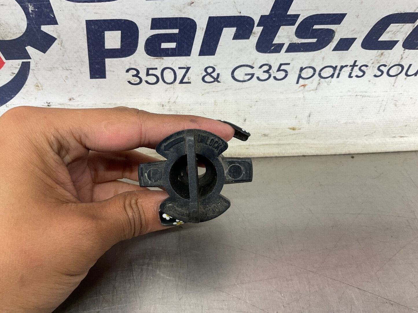 2004 Nissan 350Z Front Upper Radiator Support Locks OEM 25BF9EC - On Point Parts Inc