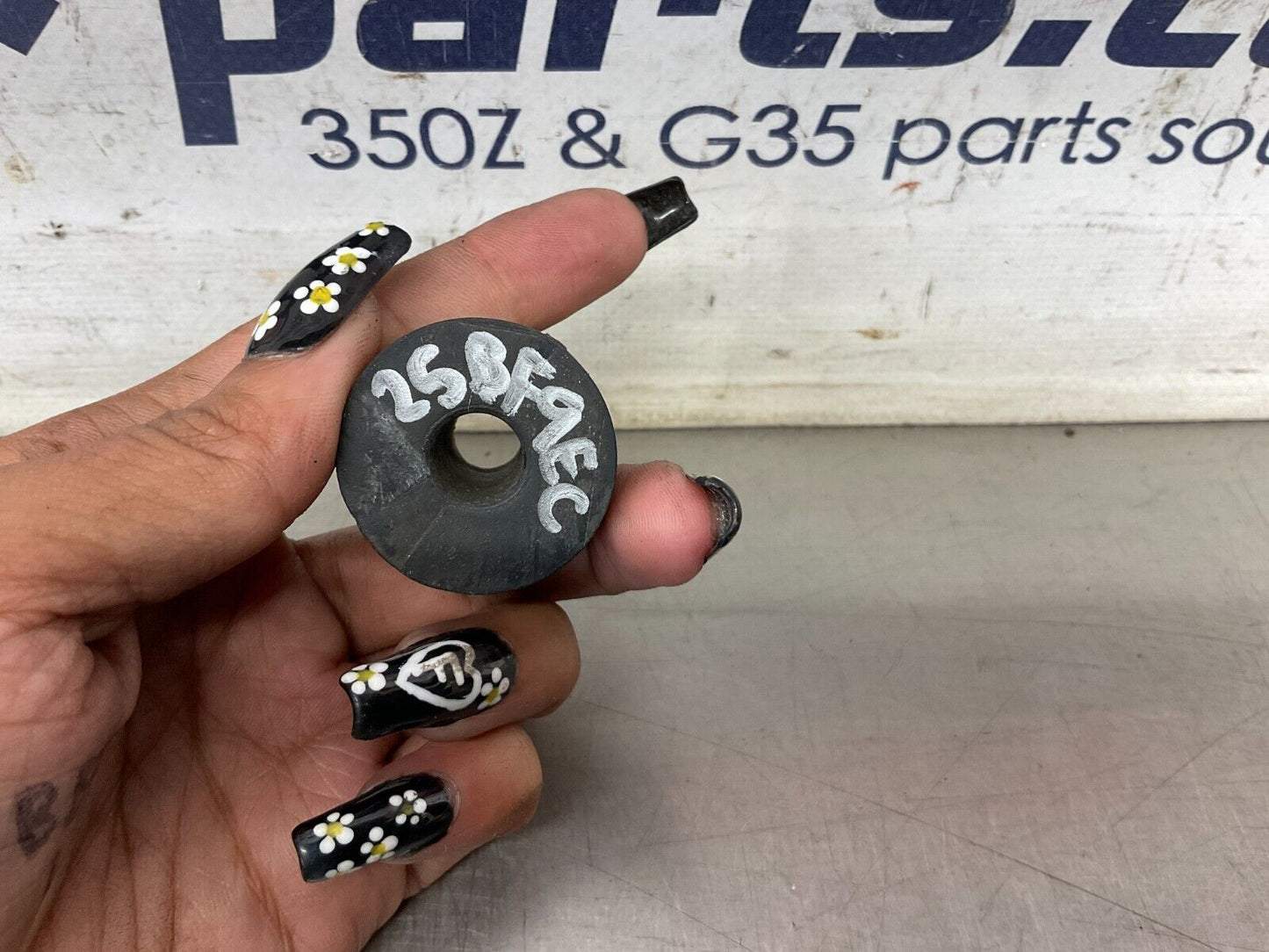 2004 Nissan 350Z Front Lower Radiator Support Bushings OEM 25BF9EC - On Point Parts Inc