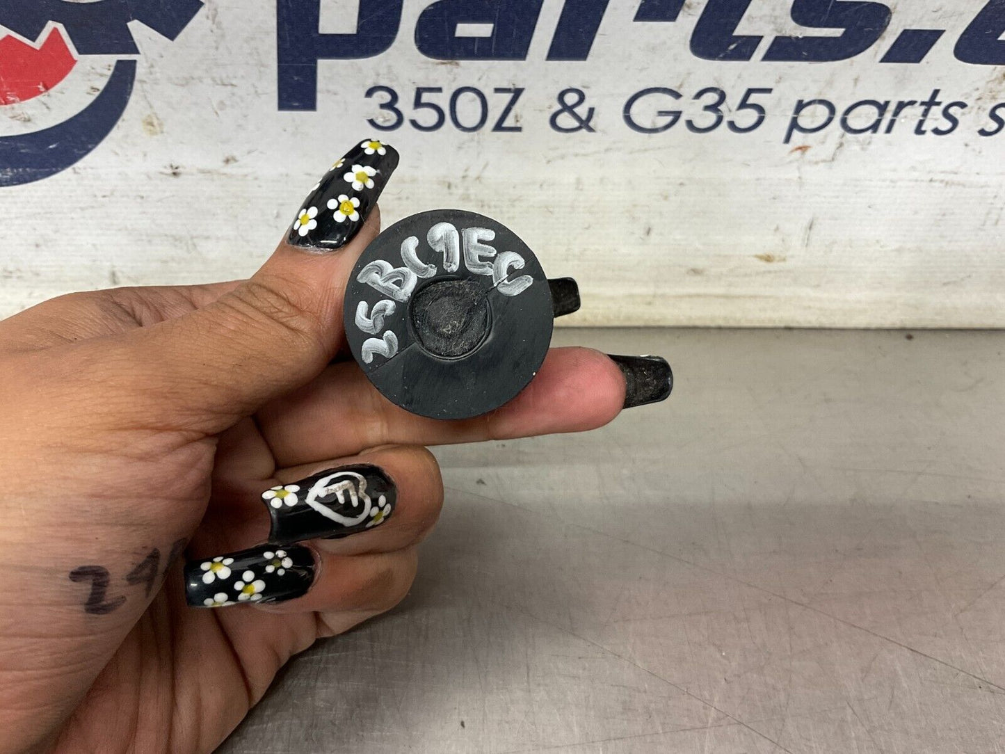 2004 Nissan 350Z Front Lower Radiator Support Bushings OEM 25BF9EC - On Point Parts Inc