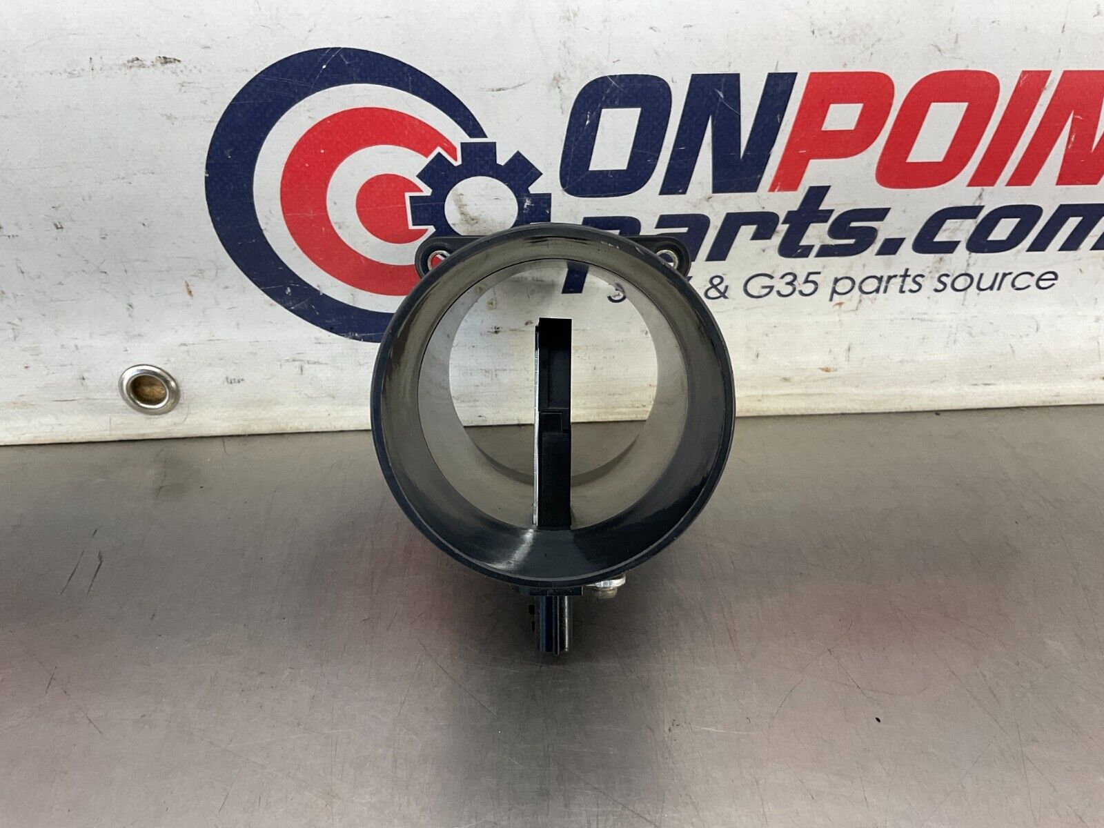 2004 Nissan 350Z MAF Mass Air Flow Sensor OEM 25BF9EC - On Point Parts Inc