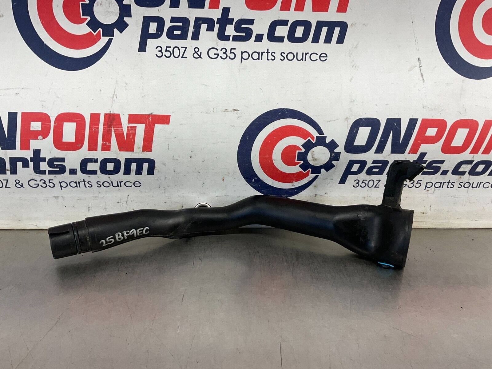 2004 Nissan 350Z Windshield Wiper Washer Fluid Filler Inlet Tube OEM 25BF9EC - On Point Parts Inc