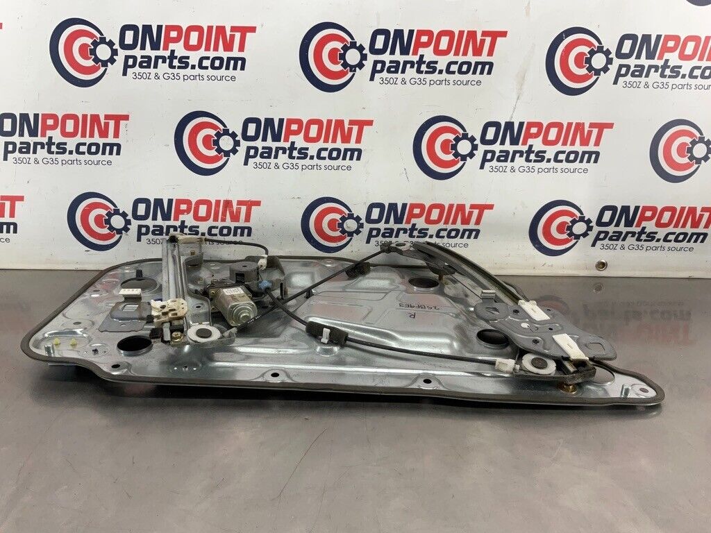 2004 Nissan 350Z Passenger Right Window Regulator Motor Assembly OEM 25BF9E3 - On Point Parts Inc