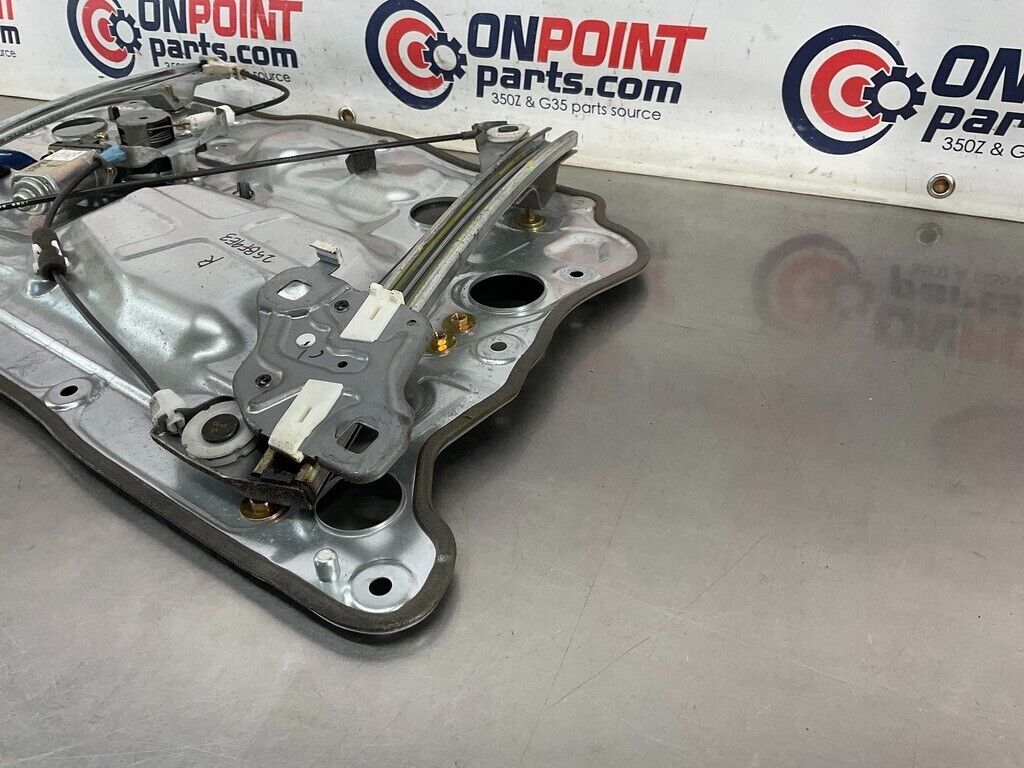 2004 Nissan 350Z Passenger Right Window Regulator Motor Assembly OEM 25BF9E3 - On Point Parts Inc