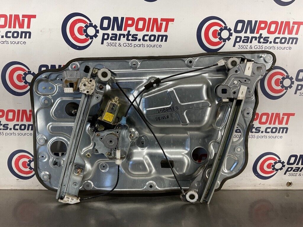 2004 Nissan 350Z Driver Left Window Regulator Motor Assembly 80731 OEM 25BF9E3 - On Point Parts Inc