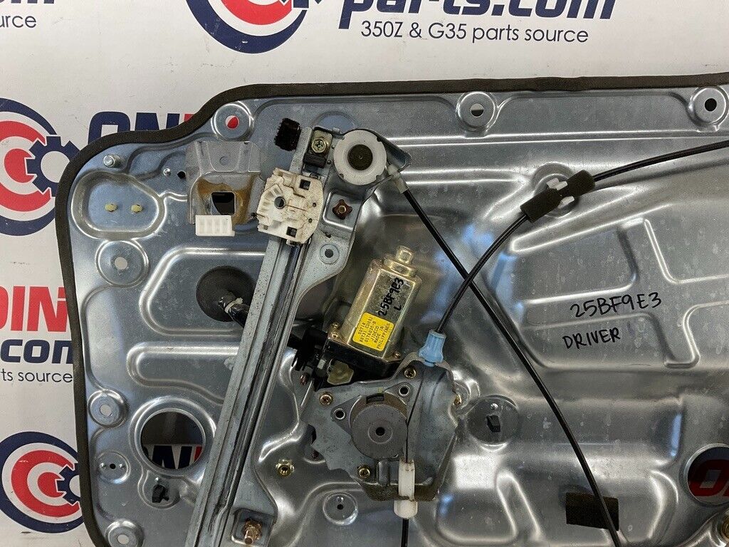 2004 Nissan 350Z Driver Left Window Regulator Motor Assembly 80731 OEM 25BF9E3 - On Point Parts Inc