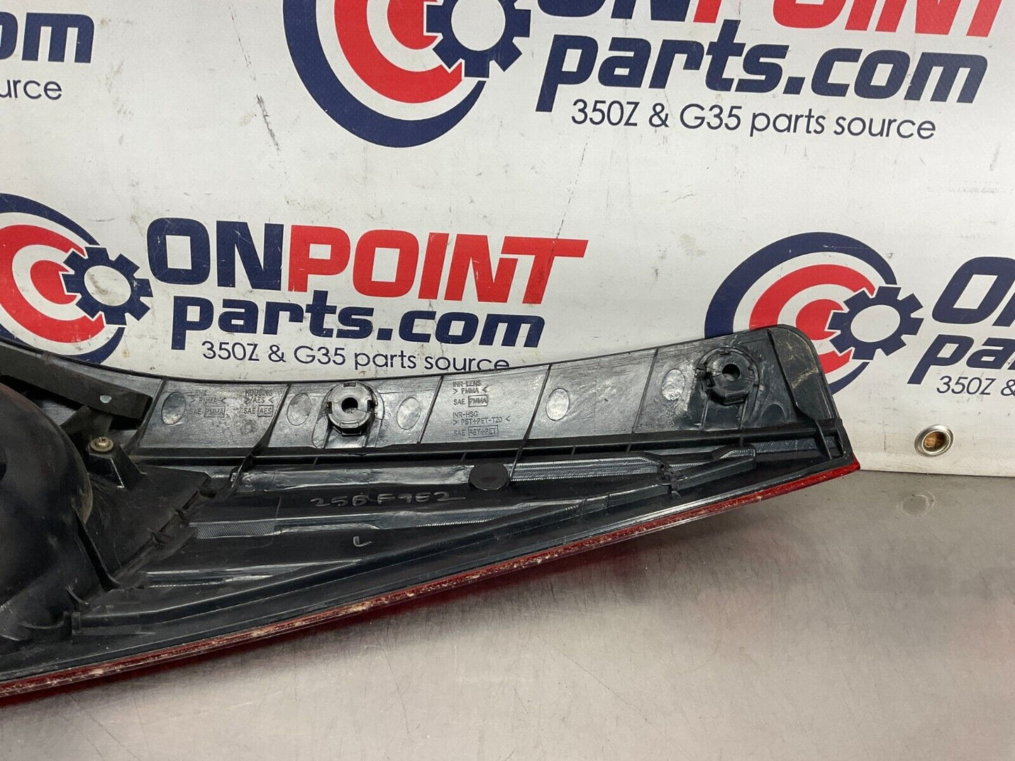 2004 Nissan 350Z Driver Left Tail Light Assembly OEM 25BF9E2 - On Point Parts Inc